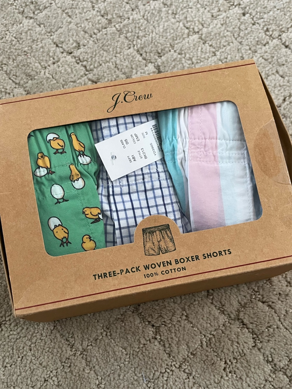 J Crew Men’s boxer short
